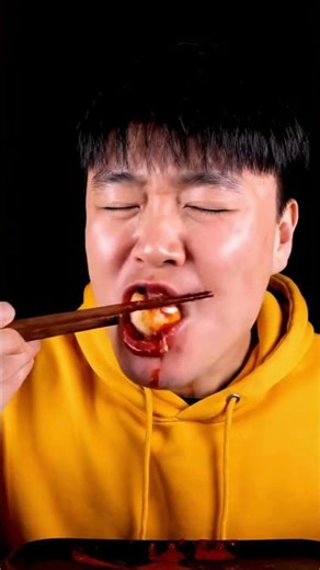 🤯 ONE BITE CHALLENGE! Extreme Spicy Sauce & Full Boiled Egg Mukbang