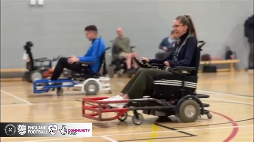 ⚽ Did you know... ✅ Powerchair Football is the only active team sport for powerchair users ✅ It’s played internationally and has a World Cup ✅ Games are high-energy, tactical, and exciting to watch Want to try it? Our taster session is free! 📅 Friday 9th August | Market Rasen Leisure Centre 🔗 Register now: https://forms.cloud.microsoft/e/xyry1ZUyQv | Lincolnshire Football Association