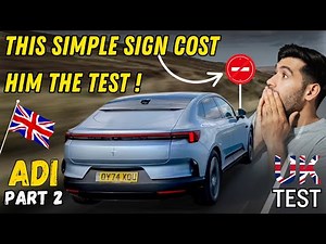 ADI Part 2 Mock Test | One Simple Sign Failed Him | UK Driving Test Tips 2025