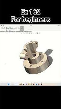 SolidWorks Tutorial! Exercise for beginners 162