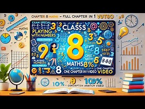 CBSE Class 8 || Maths || Playing with Numbers || Animation || in English ‪@digitalguruji3147‬