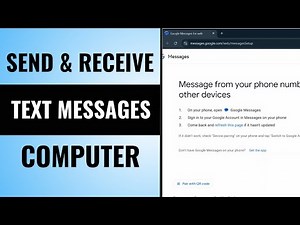 How to Send And Receive Text Messages From Computer