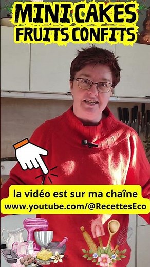 😊 Mini Soft Cakes with Candied Fruits ✨