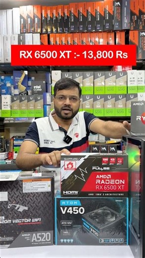 Under 50,000 Rs Budget Pc Build with RX 6500 XT in Lucknow #shorts #pcbuildshorts