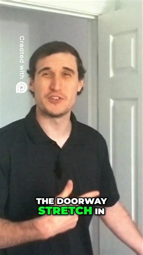 Doorway Stretch for Mouse Shoulder Pain