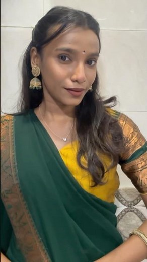 South indian look 🌸❤️ #southindianlook #makeup #transition #southindian