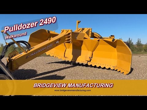 Pulldozer 2490 Walk Around - Bridgeview Manufacturing