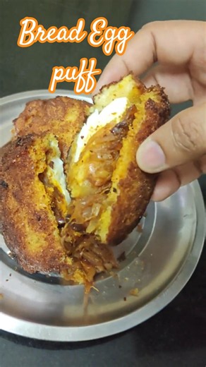 Bread Egg Puff recipe #eveningsnacks #eggrecipe #breadrecipe #puffpastry #videoshortsviral