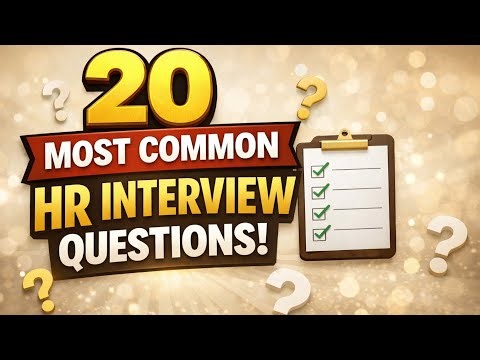 20 HR Interview Questions Asked Repeatedly