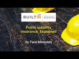 What does public liability insurance cover?