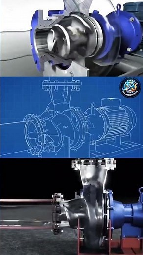 Screw Pump Working 😱 #engineering