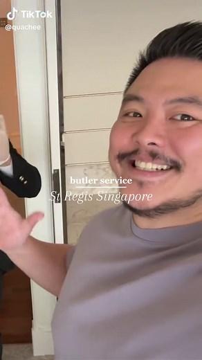Luxury Butler Service at St Regis Singapore Hotel