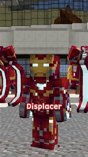 Every Nano Weapon In Minecraft In 10 Seconds! #minecraft #ironman #gaming #minecraftshorts #marvel