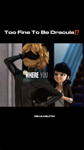 Cat Noir Dracula Edit 🐈‍⬛| Miraculous Ladybug Fan Edit #catnoir #ladybug #miraculous #dracula#shorts