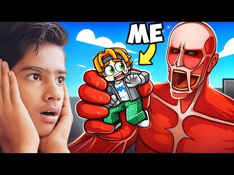 I Survived The STRONGEST Titan in Roblox Attack On Titan Revolution! 😱