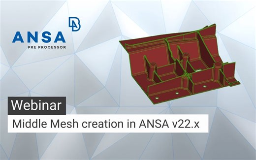 ANSA V22 升级版的Casting(中面提取)