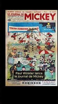 How Mickey Conquered France (1934) #shorts