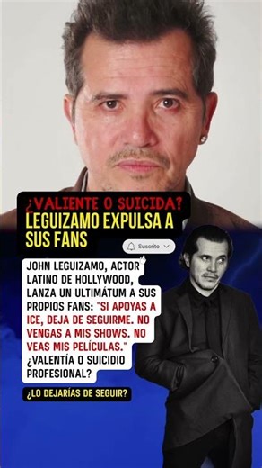 Leguizamo a fans pro-ICE: "dejen de seguirme y no vean mis películas" El ultimátum latino #ICE