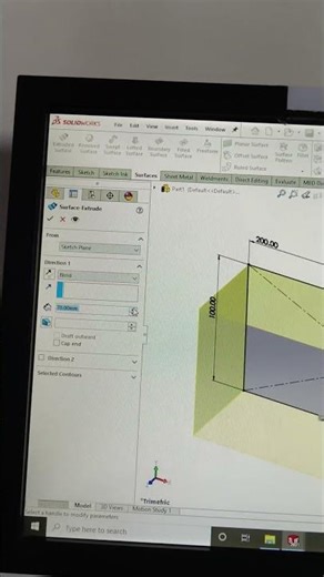 surface design in Solidworks Tutorial #solidworks #solidworkstutorial #surface #surfacedesign #cad