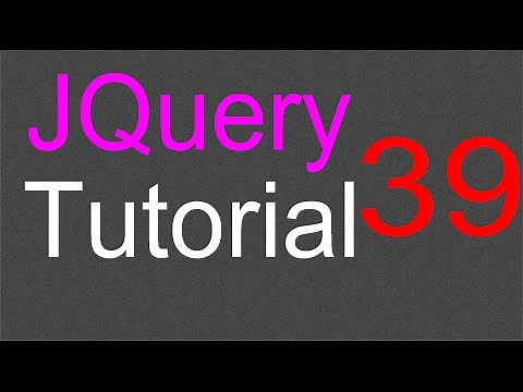 jQuery Tutorial for Beginners - 39 - Vertical menu
