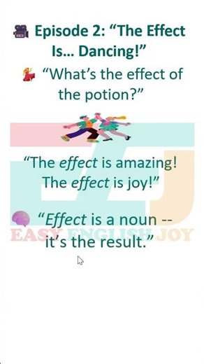 Episode 2: The effect is dancing #shorts #shortsvideo #shortsyoutube