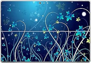 LidStyles Vinyl Protection Skin Kit Decal Sticker Compatible with Microsoft Surface 2 (Blue Flowers)