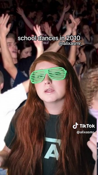 school dances in 2010 #asmr #nostalgia | asmr