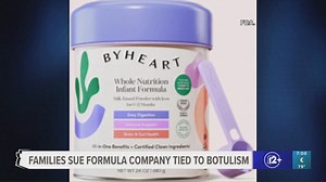 Families sue formula company tied to botulism