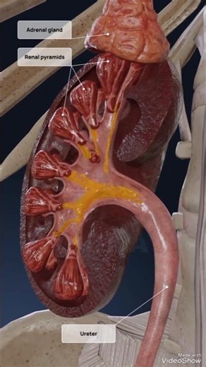 Human Kidney Function explained by 3D| Urine Formation #kidney #urine #healthtips #youtubeshorts