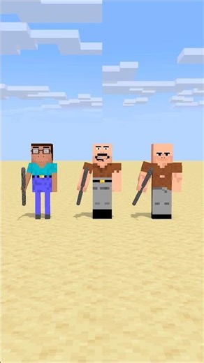 He Relied On The Power Of His Glasses Instead Of Herobrine #friendship #shorts #trending #anime