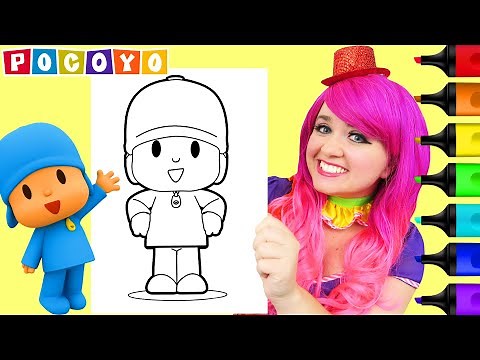 Coloring Pocoyo | Markers