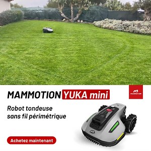 1.3K views · 18 reactions | Salut YUKA, Commence à Tondre. Le MAMMOTION YUKA mini Transforme Votre Pelouse en Art Vivant en Quelques Clics. 烙 UltraSense™ Vision AI ⚡️ Installation en 10 minutes - Pas besoin de fil périphérique ✨ Positionnement parfait, aucun oubli ✂️ Exploitez la technologie d'impression sur pelouse  Gérez jusqu'à 15 zones de tonte ️ Évitement des obstacles pour plus de 100 objets  Patrouille de surveillance du jardi | Mammotion | Facebook