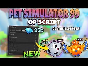 [⚽NEW] Pet Simulator 99 Script (NO KEY) | Auto Farm, Auto Diamond, Auto Rank & More