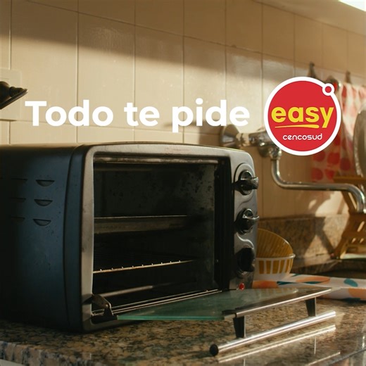 Más claro imposible, este hornito eléctrico está tratando de decir algo. Todo te pide Easy. | Easy
