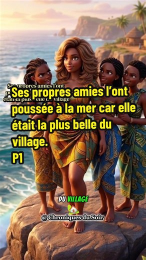 Ses propres amies l’ont poussée à la mer car elle était la plus belle du village #histoire #conte #realite