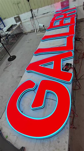 Here’s the sign that makes your shop stand out. #sign #signage #design #signagedesign #ledlight