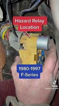 Hidden Hazard Relay 1980-1997 OBS Ford F-150 F-250 F-350