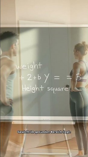 Was ist der BMI und wie berechnest du ihn? In 30 Sekunden einfach erklärt. Der Body-Mass-Index zeigt