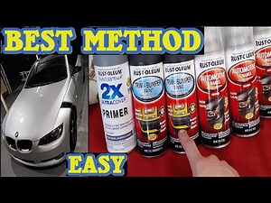 How to Paint a Car at Home with Spray Cans 🚗✨