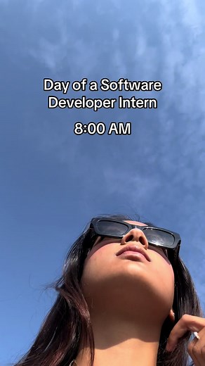 A 9-5 in tech, software developer intern day in a life #studytok #studymotivation #studywithme #studytimelapse #study #work #computerscience #wfh #tech #college #uni #timelapse #worklife #remote #internship #softwareengineer #compsci #intern