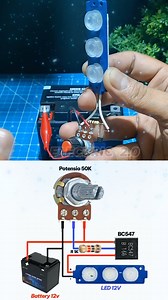 Light control circuit from BC547 | Electric 2.0