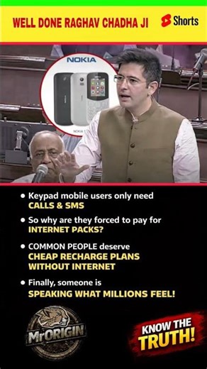 🔥 Raghav Chadha EXPOSES Telecom Truth! Cheap Recharge Without Internet 😱