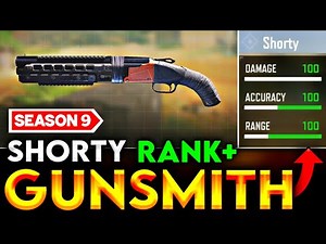 SHORTY Best GUNSMITH in COD Mobile SEASON 9 | SHORTY Best ATTACHMENTS for RANK Match!