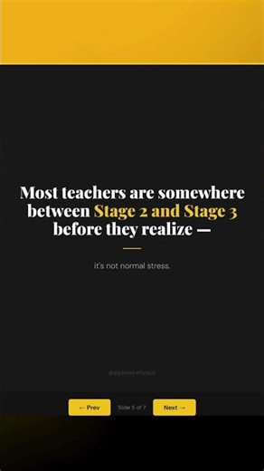📉 🔥 😮 ⚠️Three Stages of Teacher Burnout