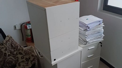 小文件柜打不开或者钥匙丢了，我教你简单打开，省个开锁费
