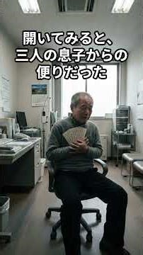 【感動】「もう十分です」と言った老人が流した一粒の涙の意味