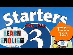 STARTERS 3 TEST 123
