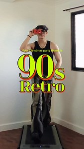 Christmas Party theme is 90s Retro 🎄 #christmasparty #90s #retro #y2k | Gab Gutierrez