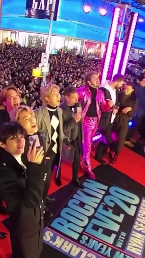 BTS Celebrates New Year's Eve in Style