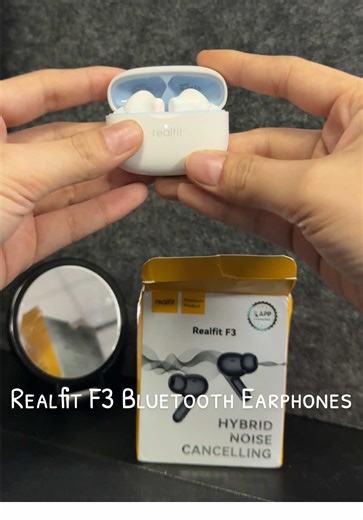 Realfit F3 Bluetooth Earphones: Superior Sound Experience
